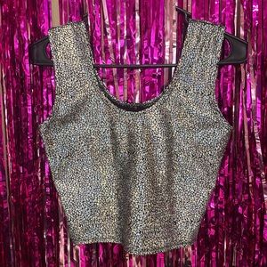 OG Little Black Diamond Crop Tank Top